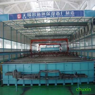 Dây chuyền mạ điện di cực dương cho khung xe buýt （khoảng 12,5 m）