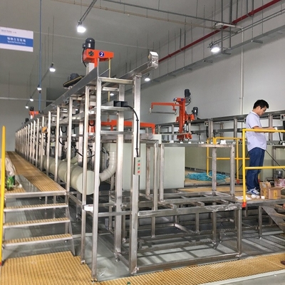 Treo thiết bị dây chuyền mạ điện tự động Thùng mạ điện