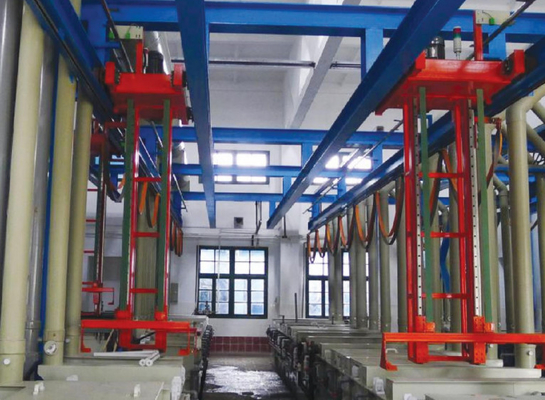 Dây chuyền sản xuất mạ điện và oxy hóa