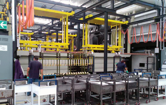 Phụ kiện Niken Chromium Dây chuyền mạ tự động OEM