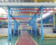 Hàn Quốc Tbyo Điện cơ Jiangyin Nhà máy điện mạ cứng Chrom tự động dây chuyền sản xuất